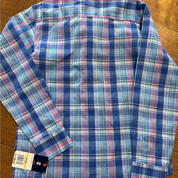 Izod shirt new boys long sleeves size 10/12 - Picture 5 of 5